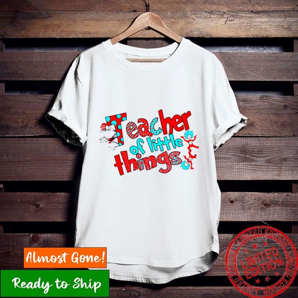 Teacher Of Little Things Reading Lover T Shirt