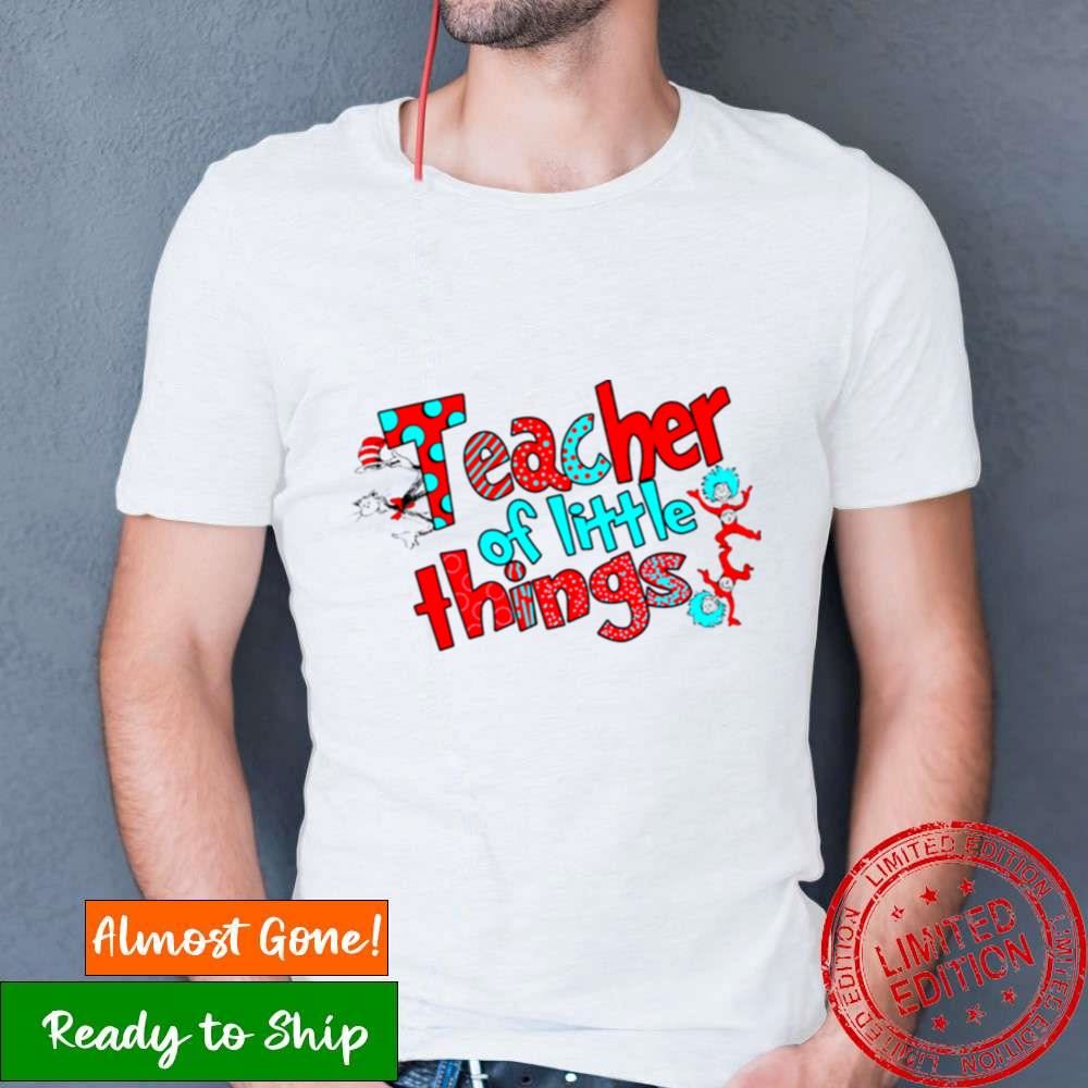 Teacher Of Little Things Reading Lover T Shirt Teacher Of Little Things Reading Lover T Shirt
