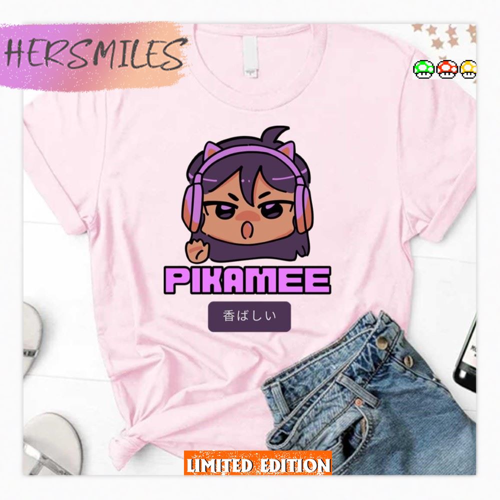 Teez Game Design Hololive Pikamee Shirt
