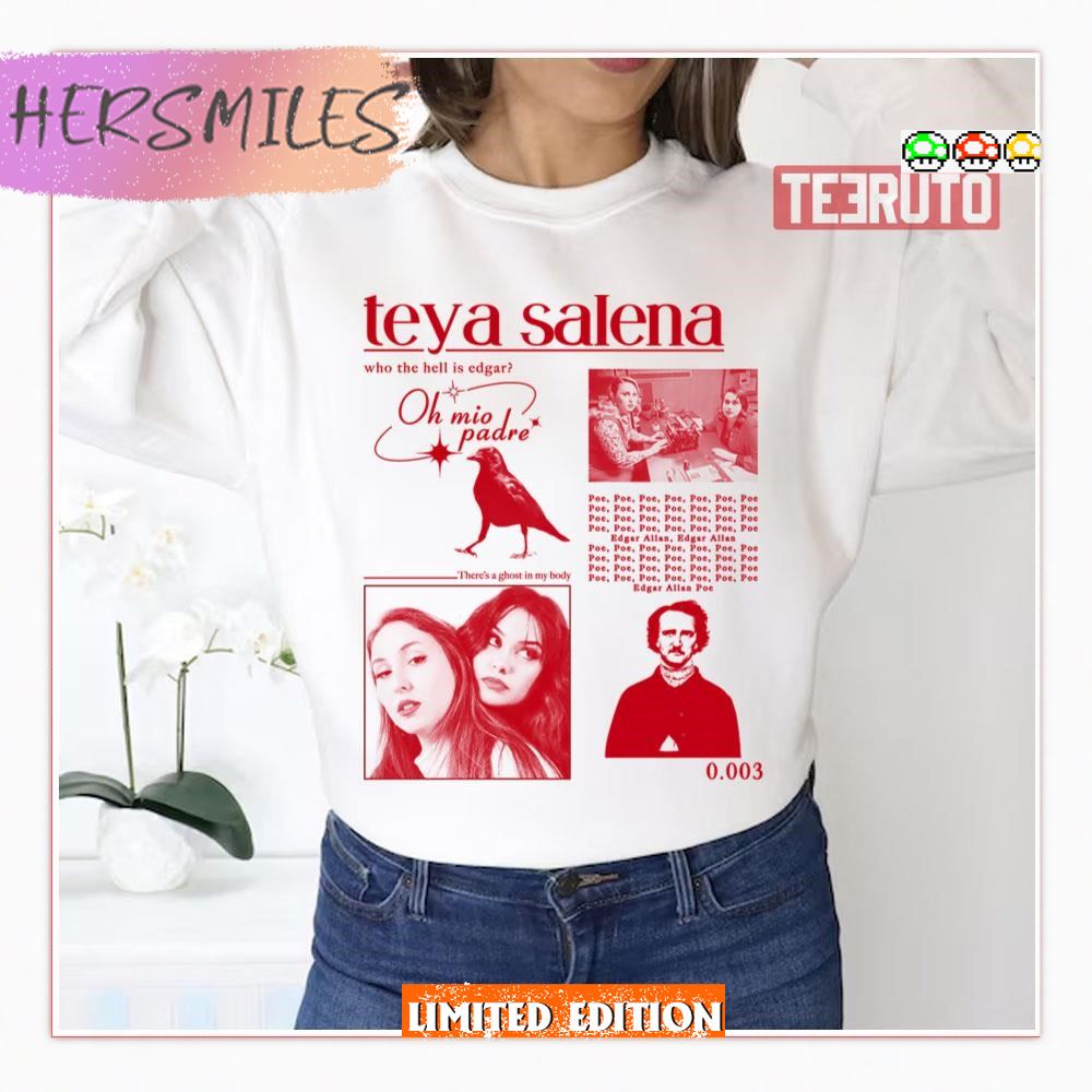 Teya Salena Who The Hell Is Edgar Edgar Allan Poe Shirt