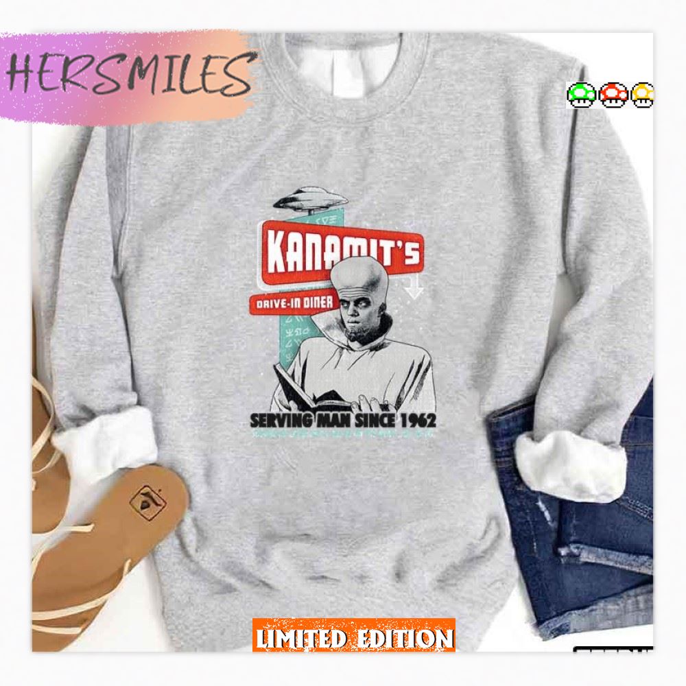 The Another Twilight Zone Movie Big Eye Science Fiction Kanamits Shirt
