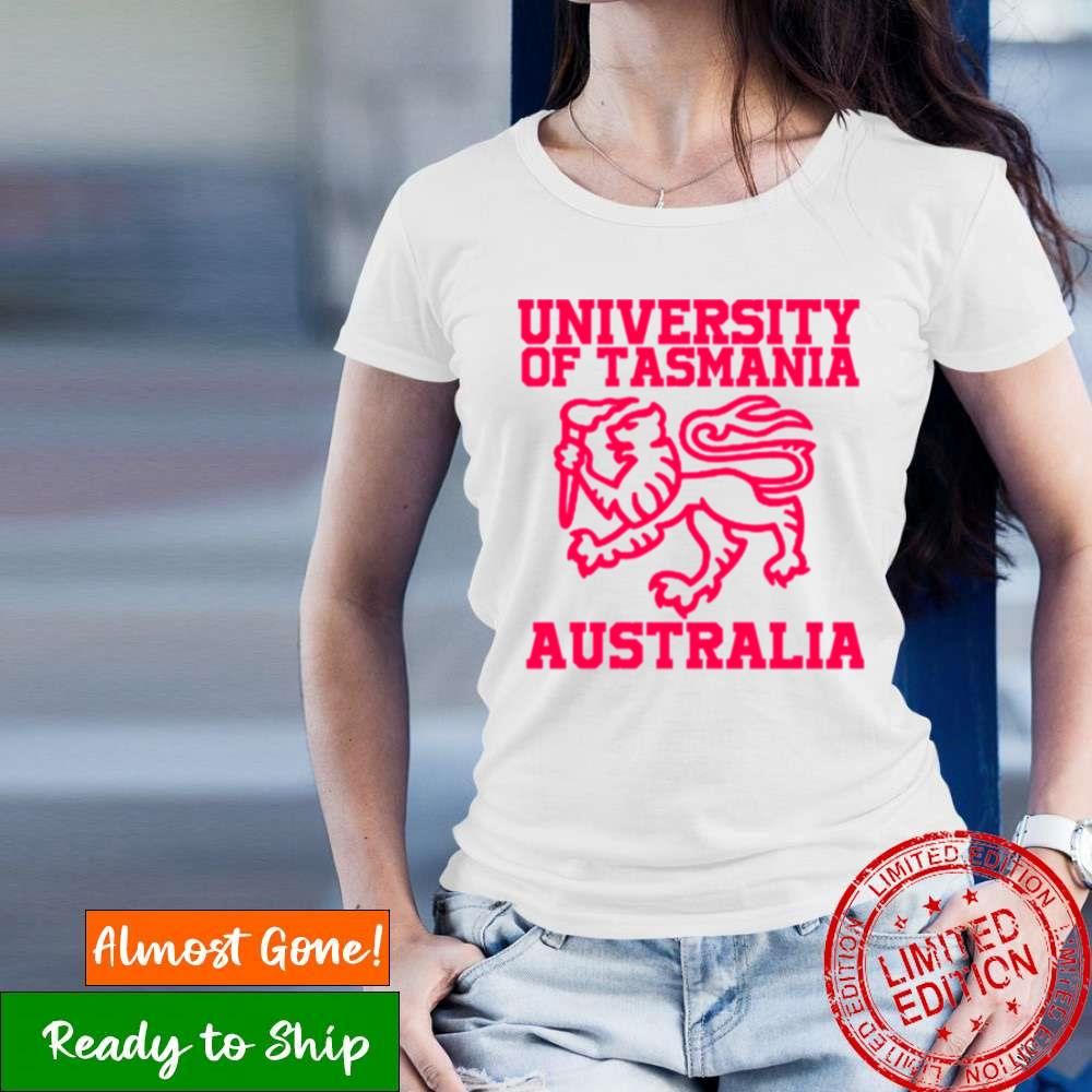 The Lion Logo University Of Tasmania Shirt