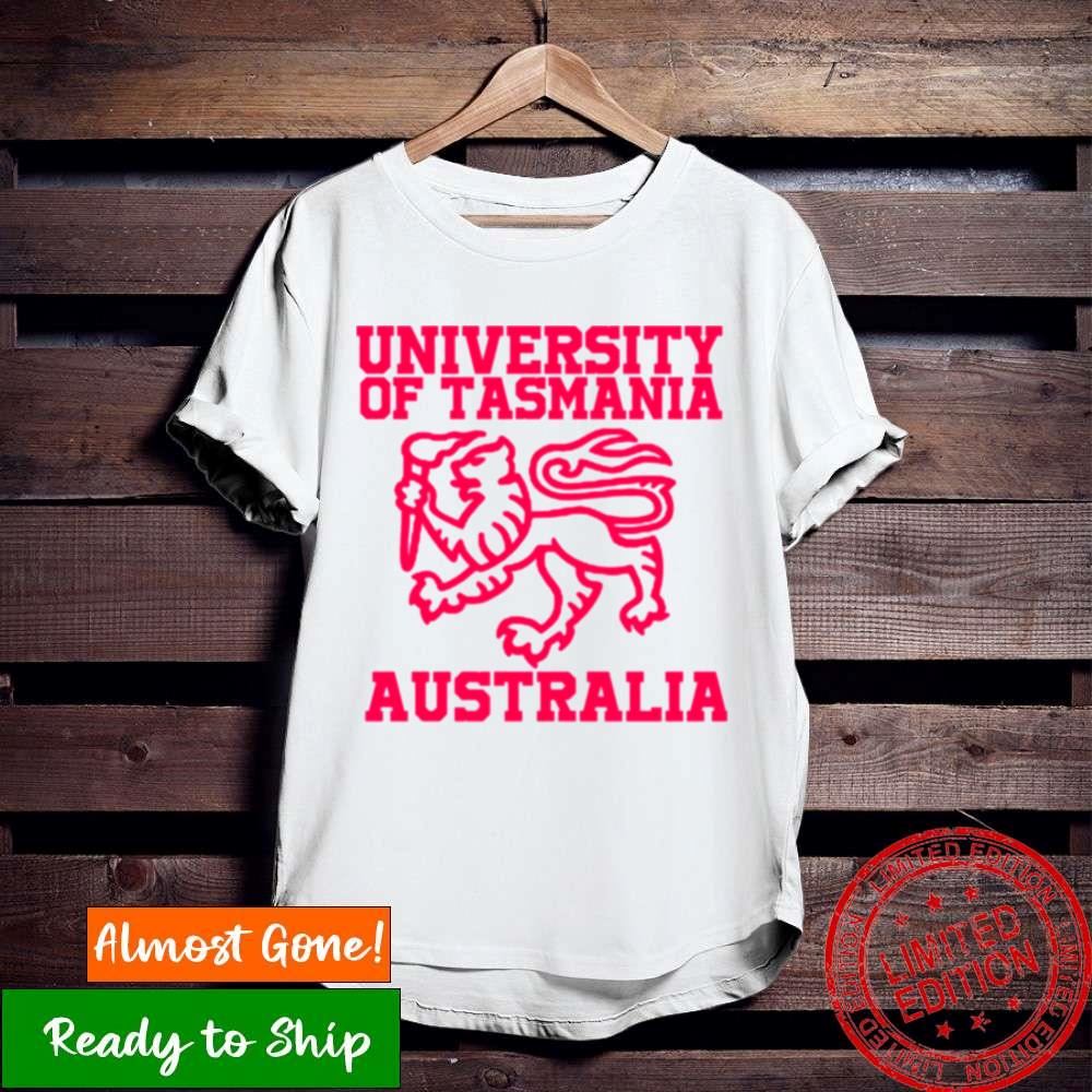The Lion Logo University Of Tasmania Shirt