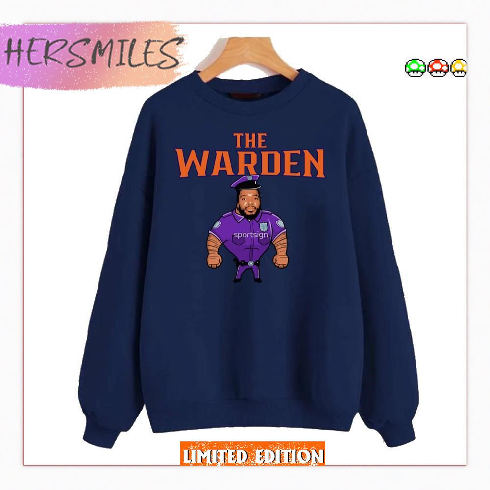 The Warden Mikal Bridges Suns Basketball Funny Meme T-Shirt