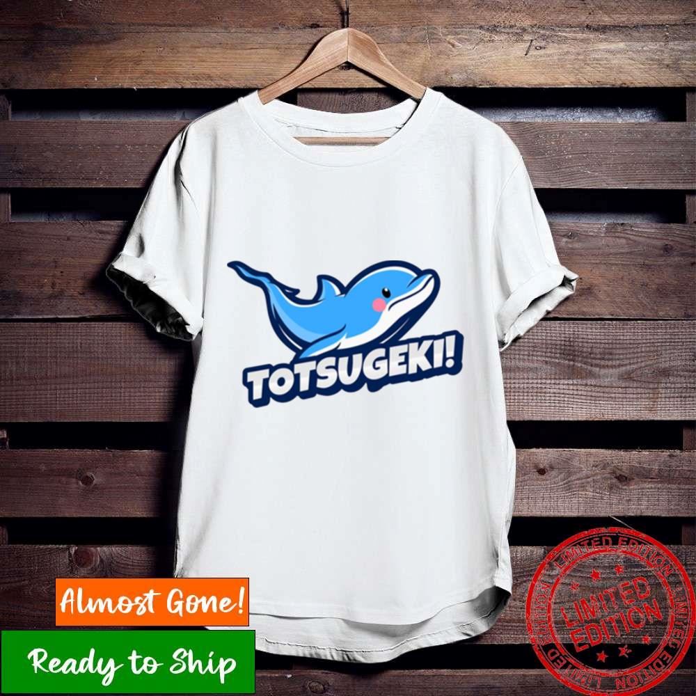 Totsugeki Logo Dolphin Ocean Shirt
