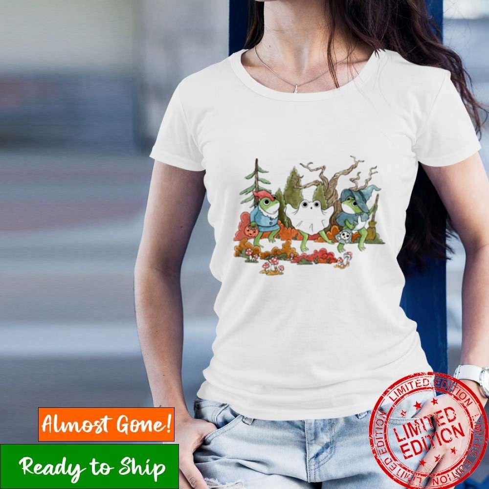 Trick Or Treat Frogs Halloween Shirt