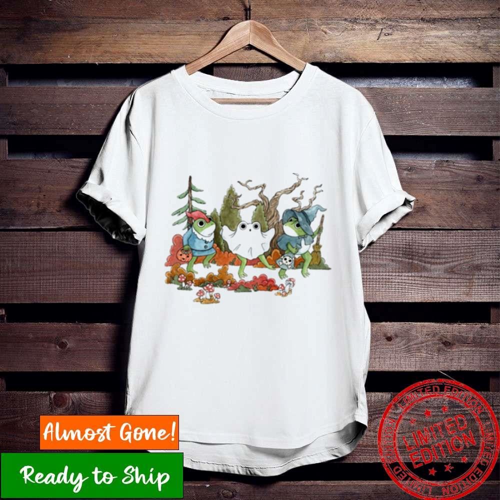 Trick Or Treat Frogs Halloween Shirt