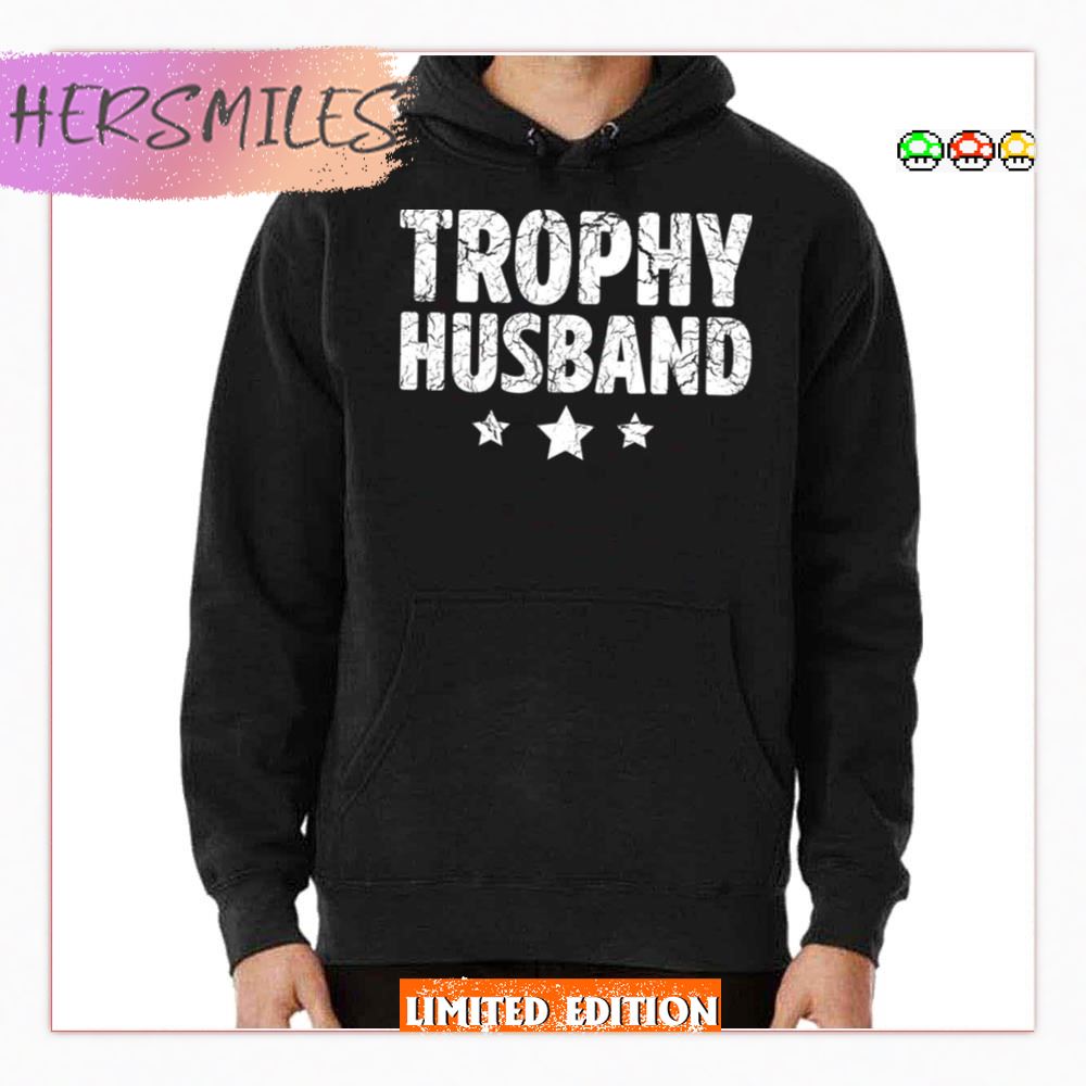 Typographic Design Trophy Husband T-Shirt