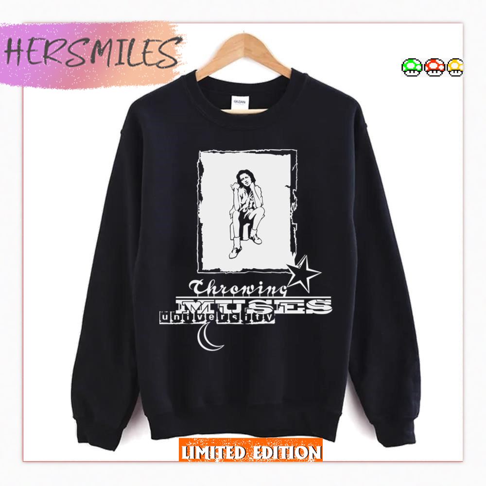 University White Throwing Muses T-Shirt