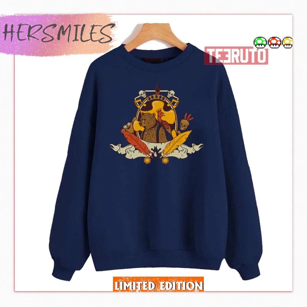 Vintage Banjo &amp Kazooie Game Bear &amp Bird Crest T-Shirt