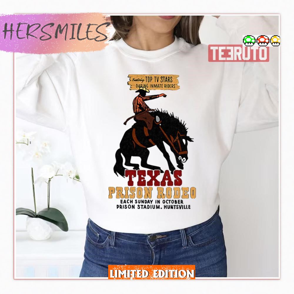 Vintage Texas Prison Rodeo Horse T-Shirt