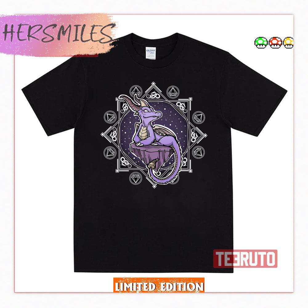Violet Dragon Spyro The Dragon T-Shirt