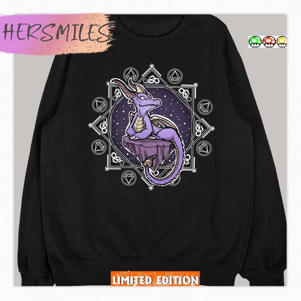 Violet Dragon Spyro The Dragon T-Shirt