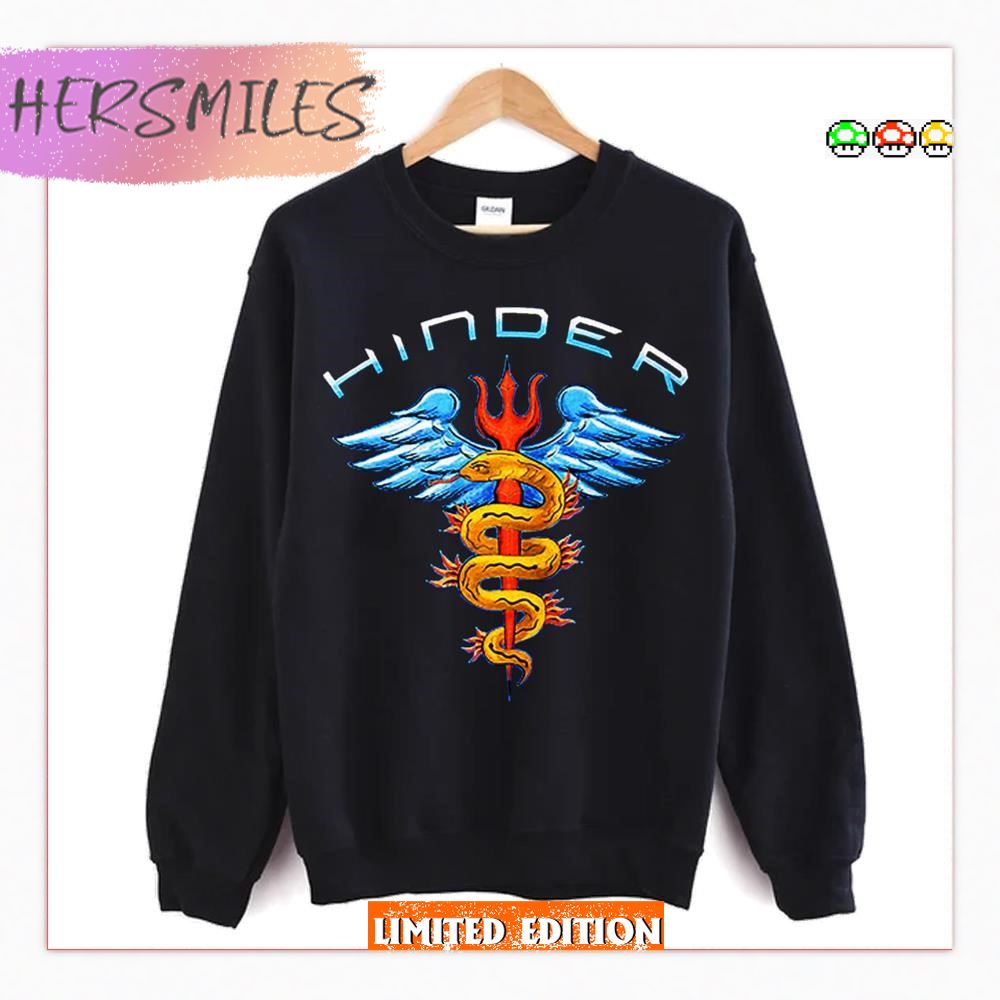 Waking Up The Devil Hinder Band T-Shirt