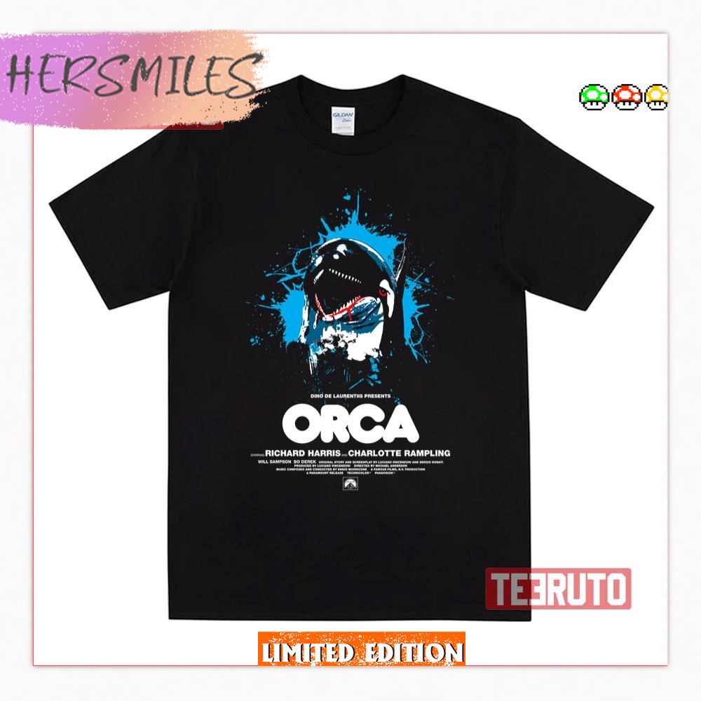 Watercolor Design Orca T-Shirt
