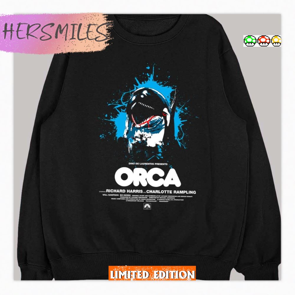 Watercolor Design Orca T-Shirt