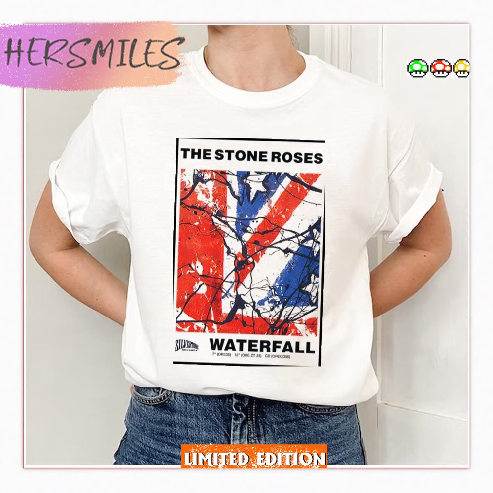 Waterfall The Stone Roses T-Shirt Waterfall The Stone Roses T-Shirt
