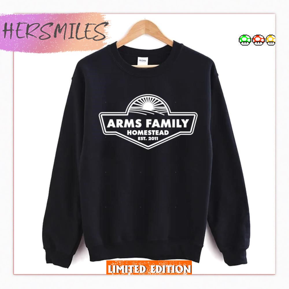 White Arms Family Merch Arms Family Homestead Logo T-Shirt