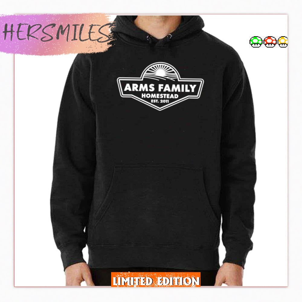 White Arms Family Merch Arms Family Homestead Logo T-Shirt