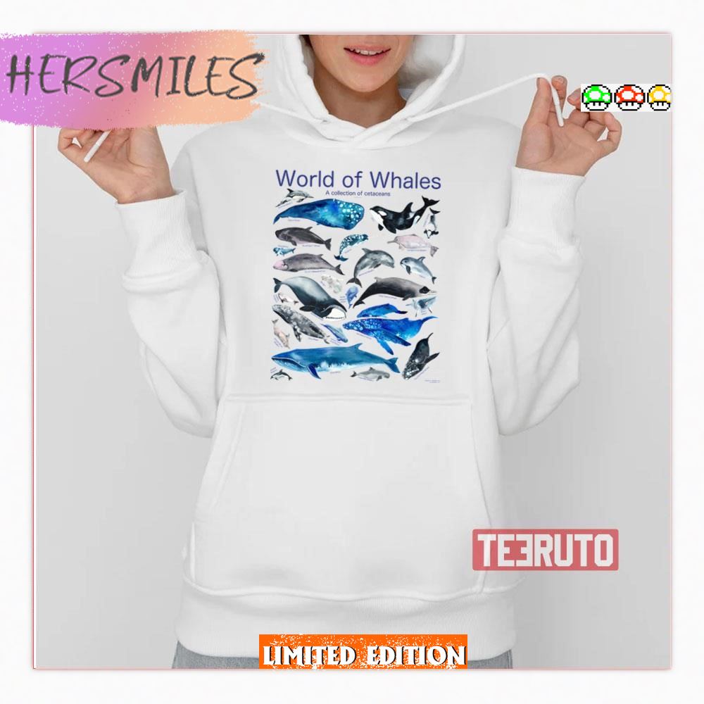 World Of Whales Graphic T-Shirt