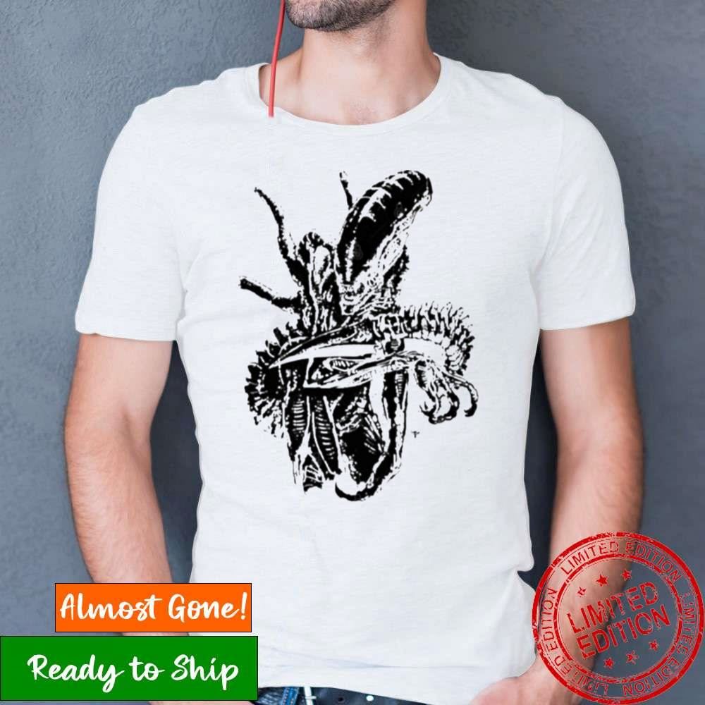 X Ray Alien Xenomorph Shirt X Ray Alien Xenomorph Shirt