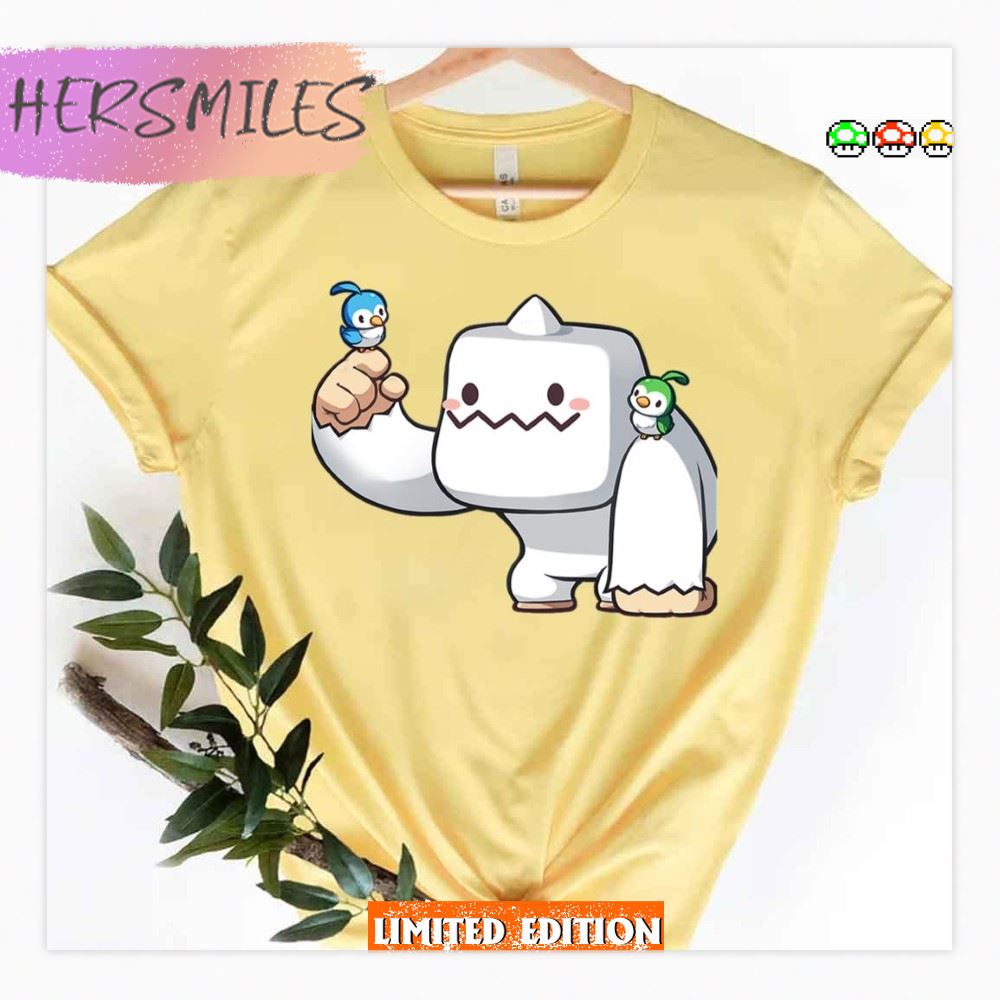 Yeti White Guy Maplestory T-Shirt - Hersmiles