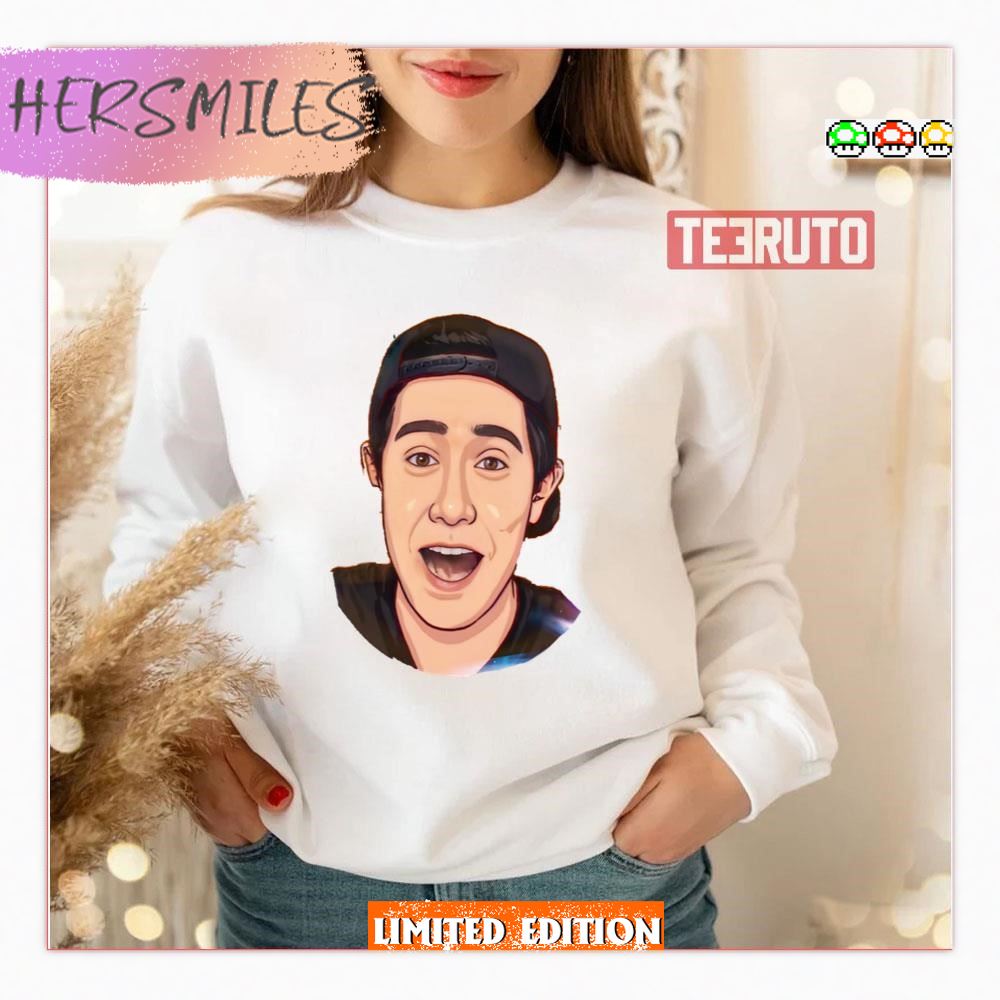 Zach King Animated Portrait T-Shirt