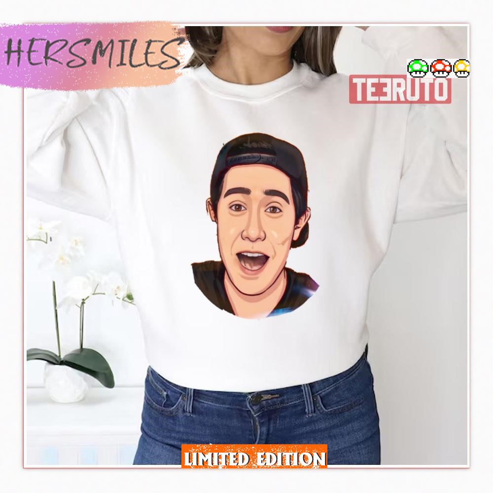 Zach King Animated Portrait T-Shirt