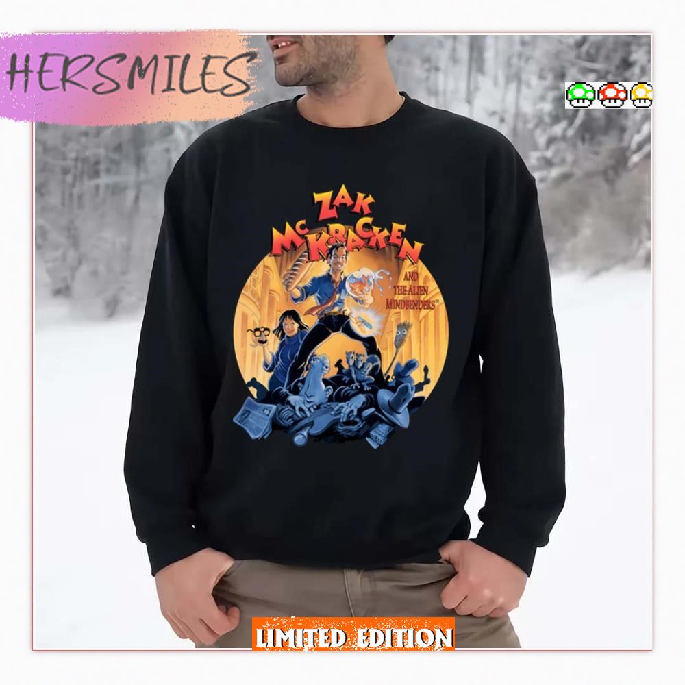 Zak Mckracken Cutout T-Shirt