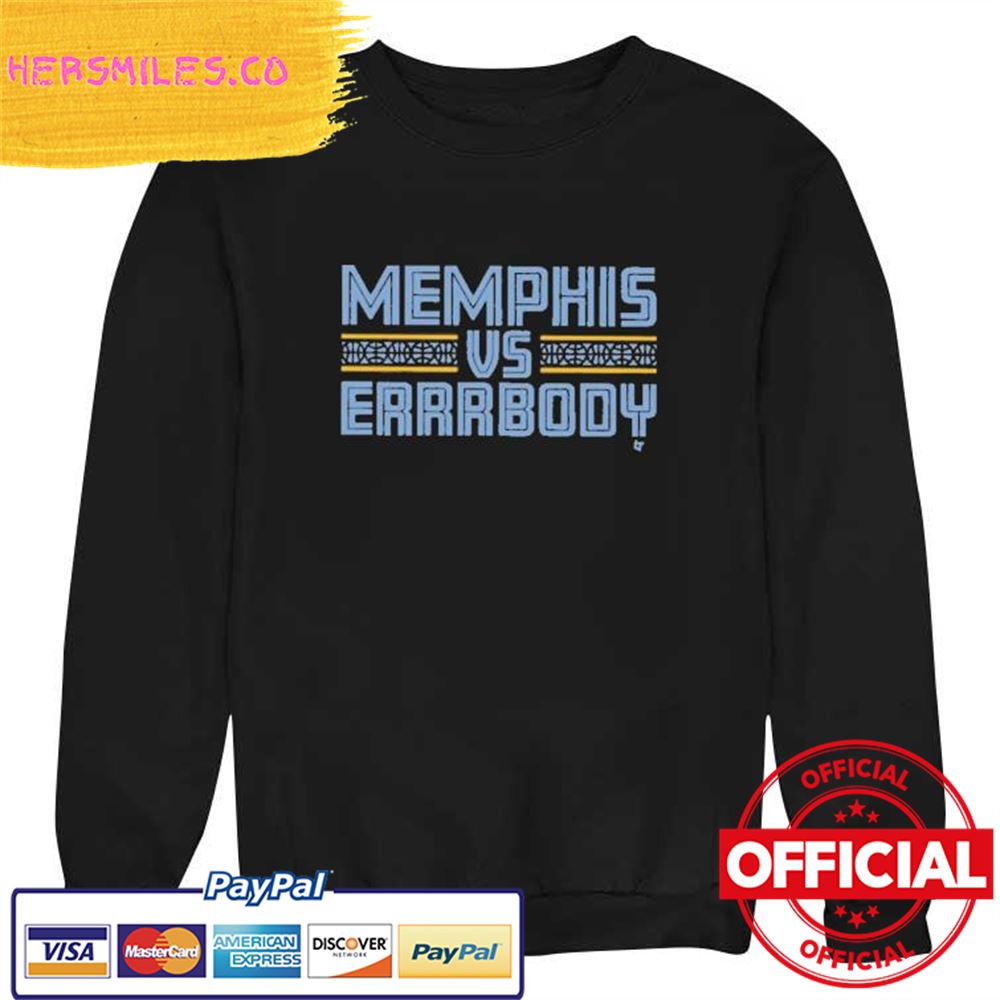 Official Memphis Grizzlies Vs Errrbody Shirt Official Memphis Grizzlies Vs Errrbody Shirt