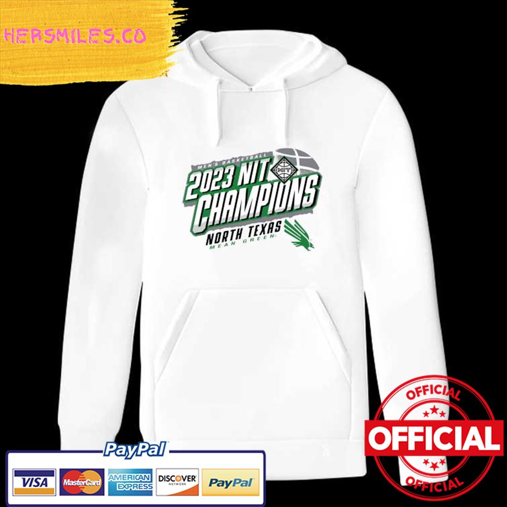 Official Men’s Basketball 2023 NIT Champions North Texas Mean Green Shirt