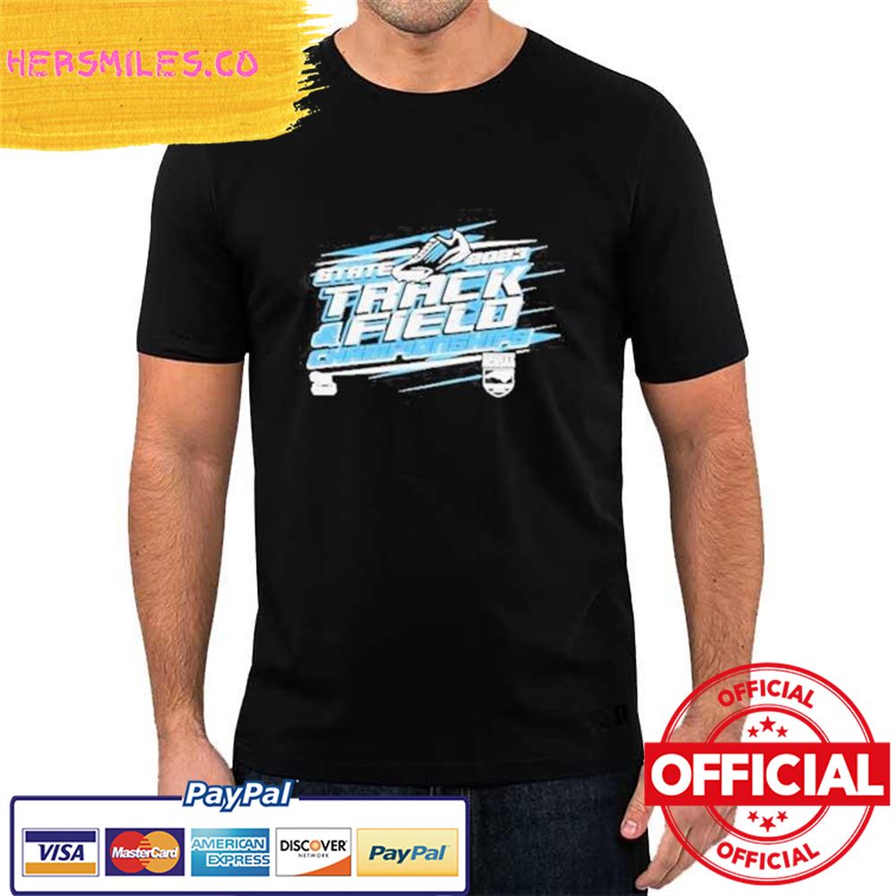 Official Track And Field States 2023 Nchsaa Championship T-Shirt