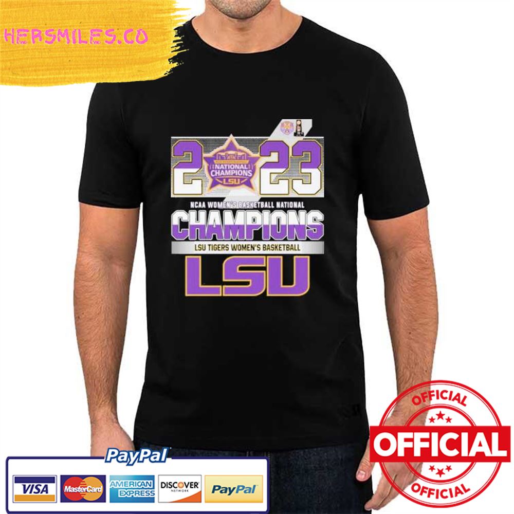 Original LSU Tigers 2023 NCAA Women’s Basketball National Champions Skylines Shirt