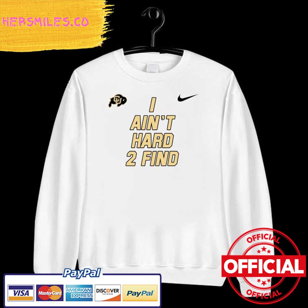 Original Nike Coach Prime I Ain't Hard 2 Find Shirt Original Nike Coach Prime I Ain't Hard 2 Find Shirt