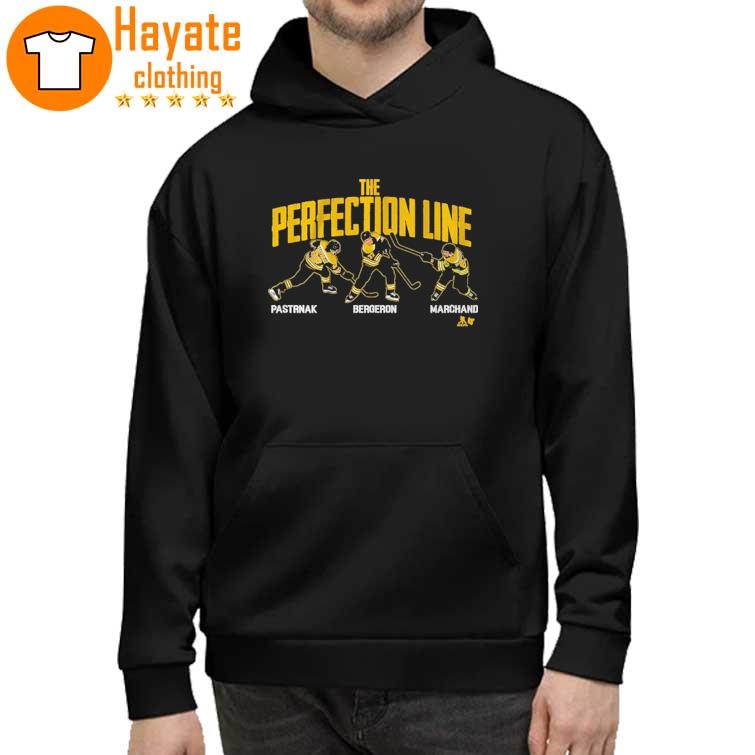 Original The Perfection Line Pastrnak Bergeron Marchand Shirt