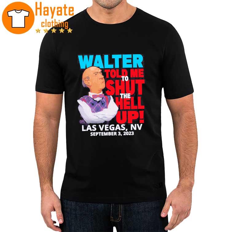 Original Walter Jeff Dunham Las Vegas NV September 3 2023 Tour Shirt
