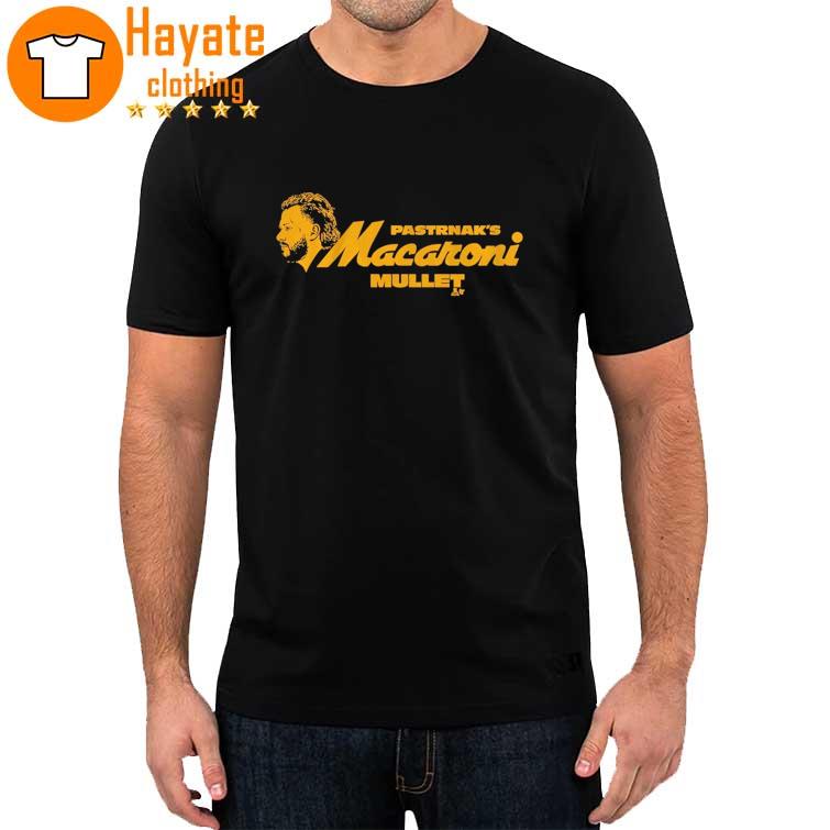 Pastrnak’s Macaroni Mullet Shirt