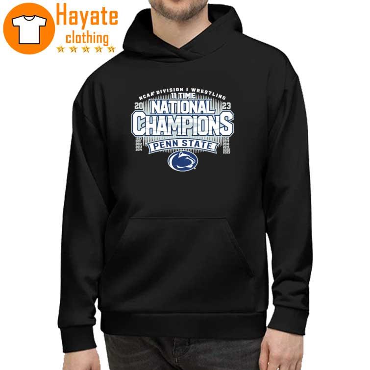 Penn State Nittany Lions NCAA Division I Wrestling 11 Time National Champions 2023 Shirt