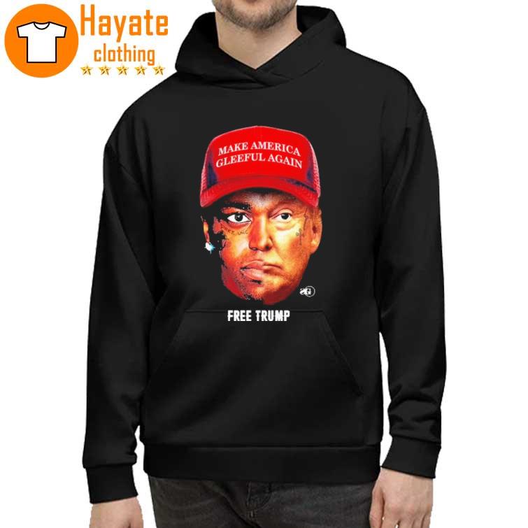 Pree UNC Make America Gleeful Again Frees Trump Shirt