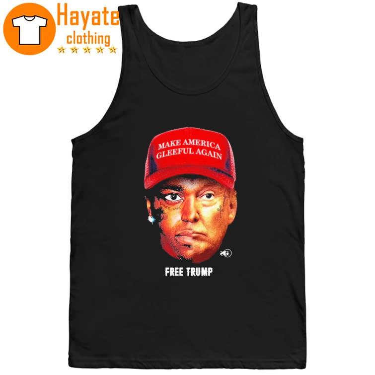 Pree UNC Make America Gleeful Again Frees Trump Shirt Pree UNC Make America Gleeful Again Frees Trump Shirt