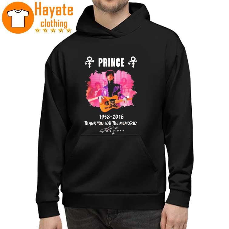 Prince 1958 – 2016 Thank You For The Memories T-Shirt