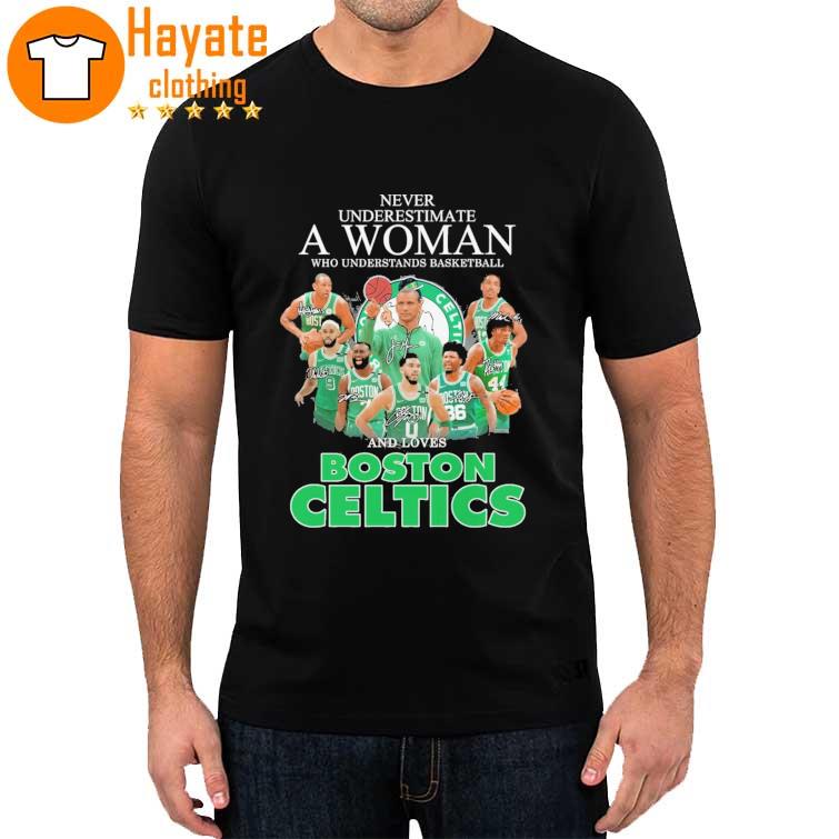 Real Women love Baseball Smart Women love Boston Celtics signatures 2023 Shirt