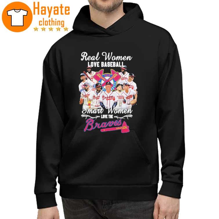 Real Women love Baseball Smart Women love the Atlanta Braves 2023 Shirt