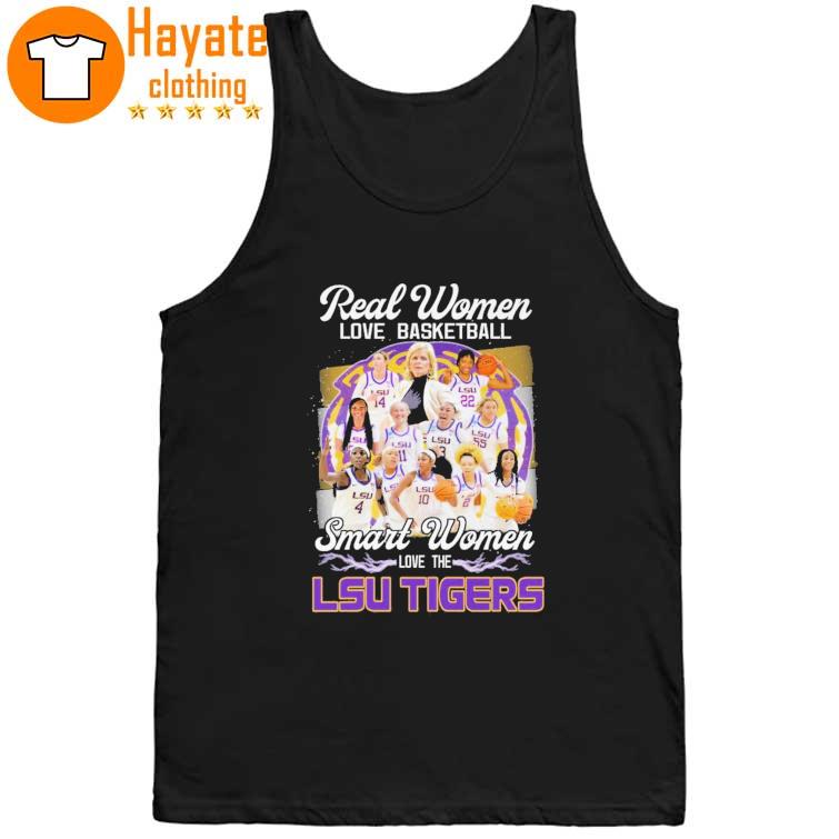 Real Women love Basketball Smart Women love the LSU Tigers 2023 Shirt Real Women love Basketball Smart Women love the LSU Tigers 2023 Shirt