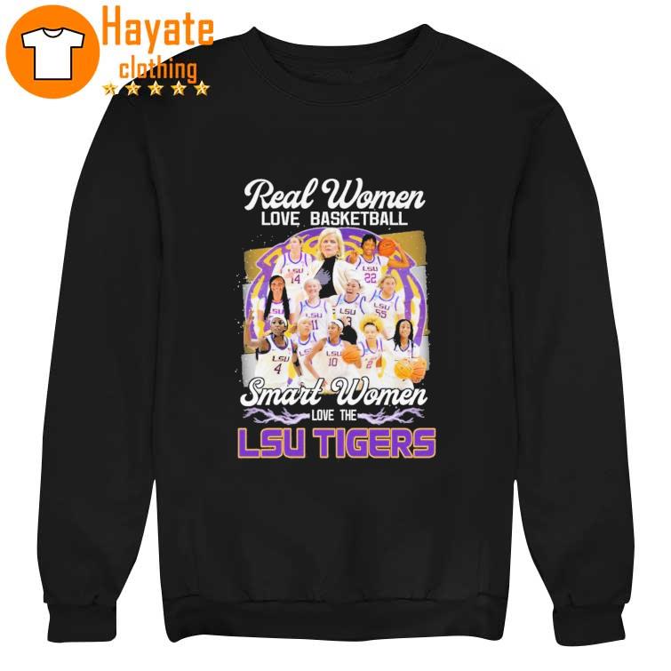 Real Women love Basketball Smart Women love the LSU Tigers 2023 Shirt Real Women love Basketball Smart Women love the LSU Tigers 2023 Shirt