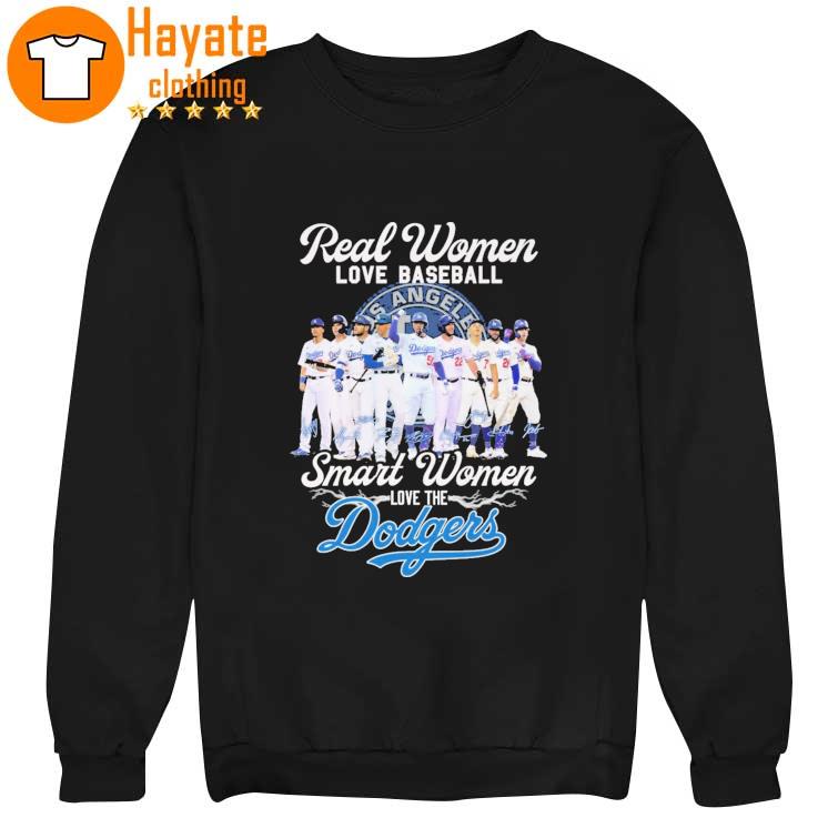 Real Women love Football Smart Women love the Los Angeles Dodgers signatures 2023 Shirt Real Women love Football Smart Women love the Los Angeles Dodgers signatures 2023 Shirt