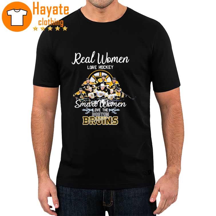 Real Women love Hockey Smart Women love the Boston Bruins 2023 Shirt