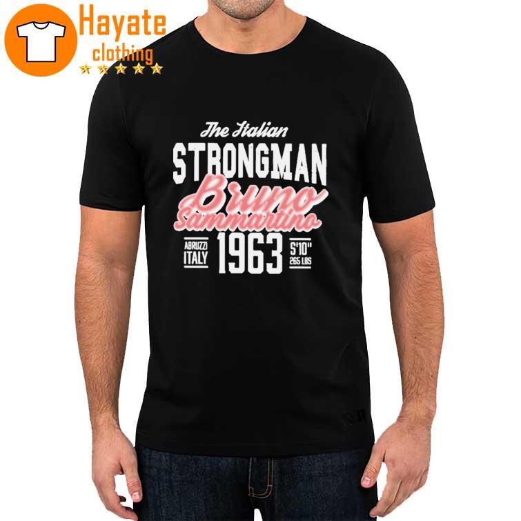 The Italian Strongman Bruno Sammartino 1963 Shirt