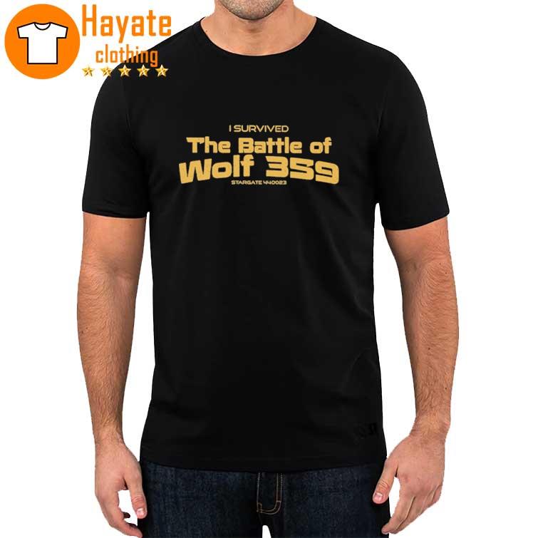 Todd Stashwick I Survived The Battle Of Wolf 359 Stargate 440023 New Shirt
