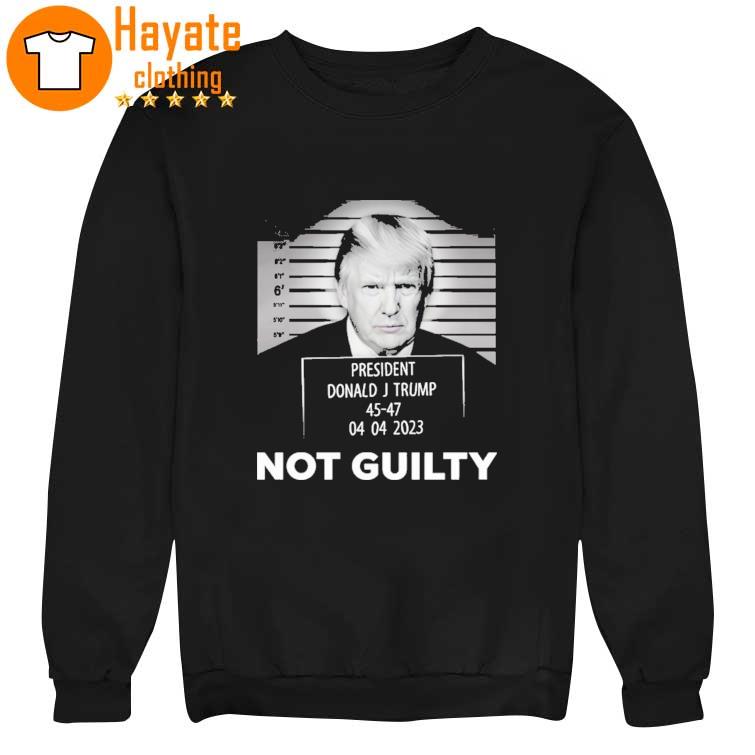 Trump Not Guilty Shirt Trump Not Guilty Shirt